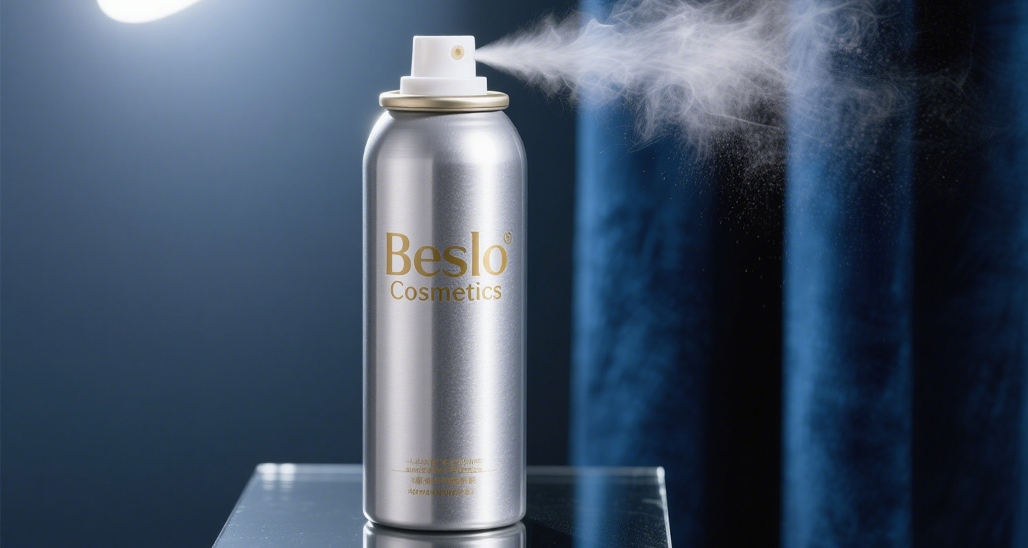 Private label aerosol hair products