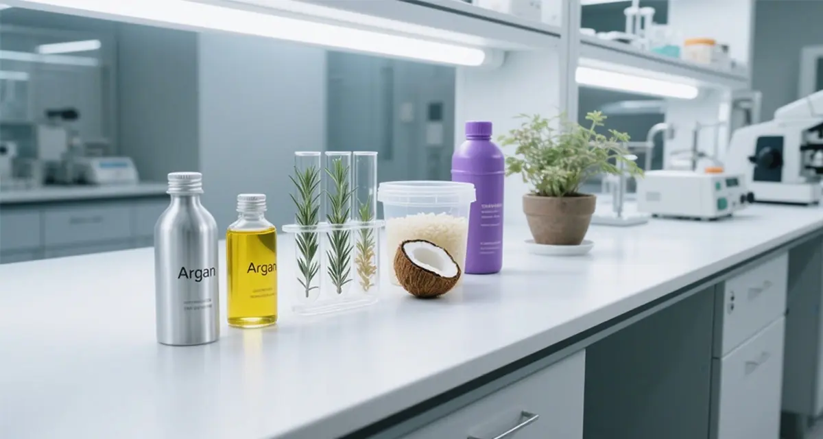 Modern hair care products Natural hair care ingredients for healthy hair