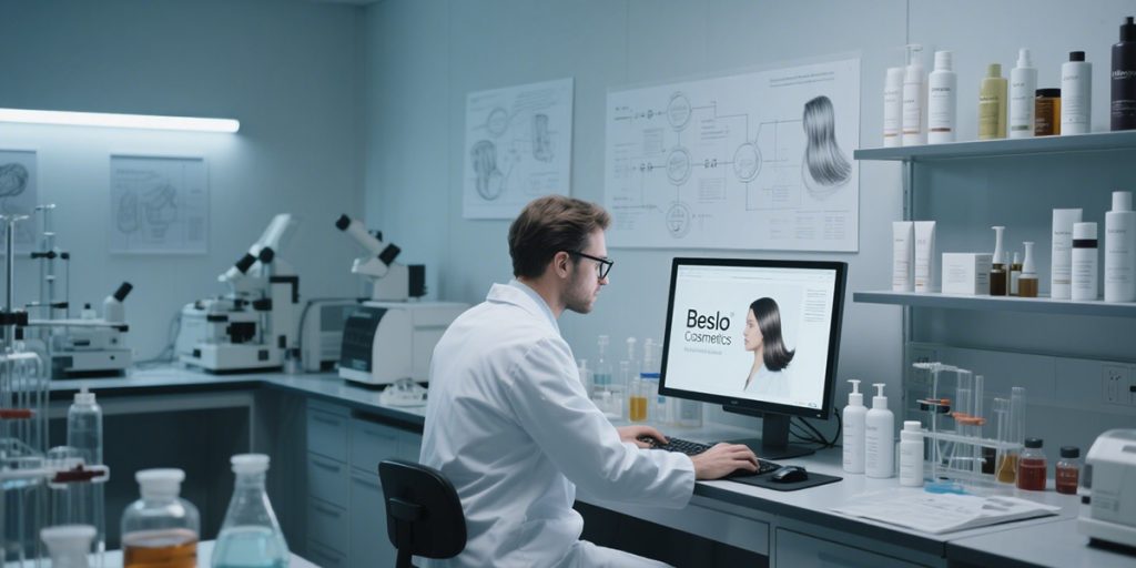 Beslocosmetics OEM Manufacturer 3 esearch on the efficacy of hair product formulas