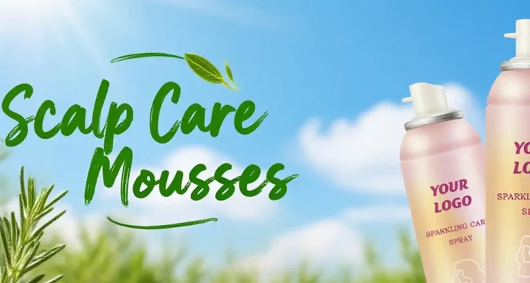 Customized scalp care mousse foam