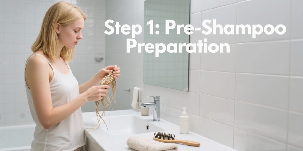 1 Complete Guide to a Perfect Shampooing Routine 2 Preparation before shampooing