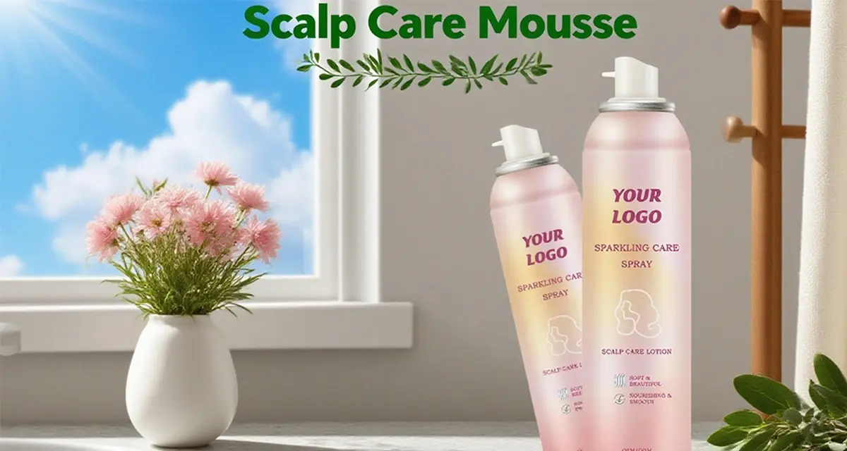 Scalp care foam :1 bottle for a healthy scalp Scalp care mousse