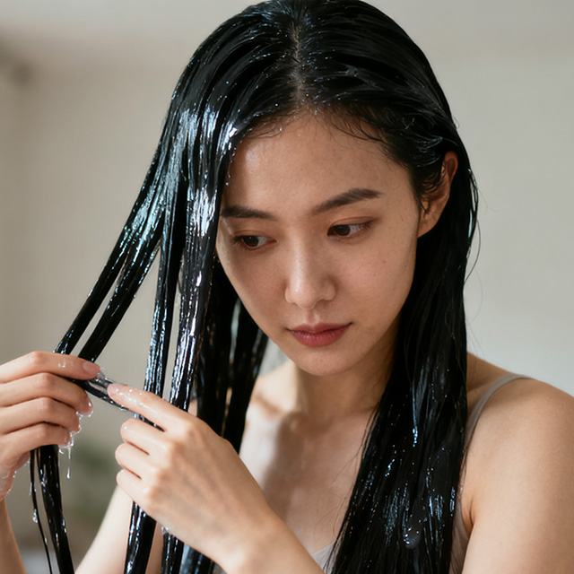 A Comprehensive Guide to Hair Gel 6 Apply evenly