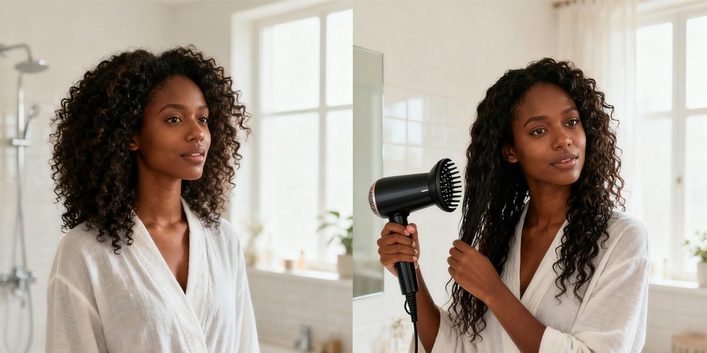 OEM Curl Defining Cream: Formulas for Salon-Quality Results 6 Choose to air dry your hair to reduce frizz