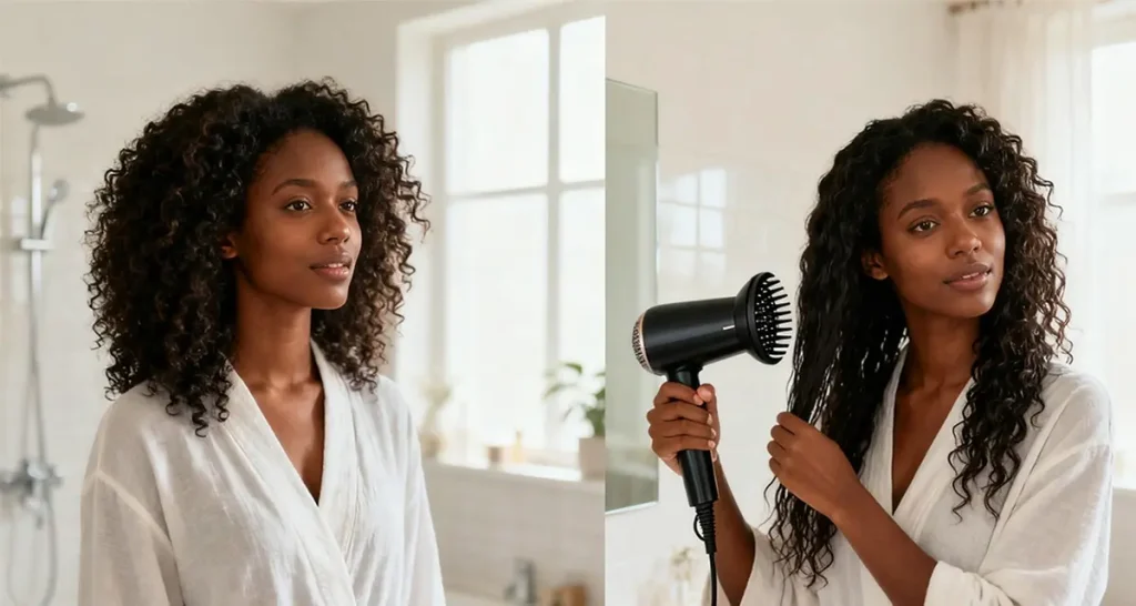 OEM Curl Defining Cream: Formulas for Salon-Quality Results Choose to air dry your hair to reduce frizz