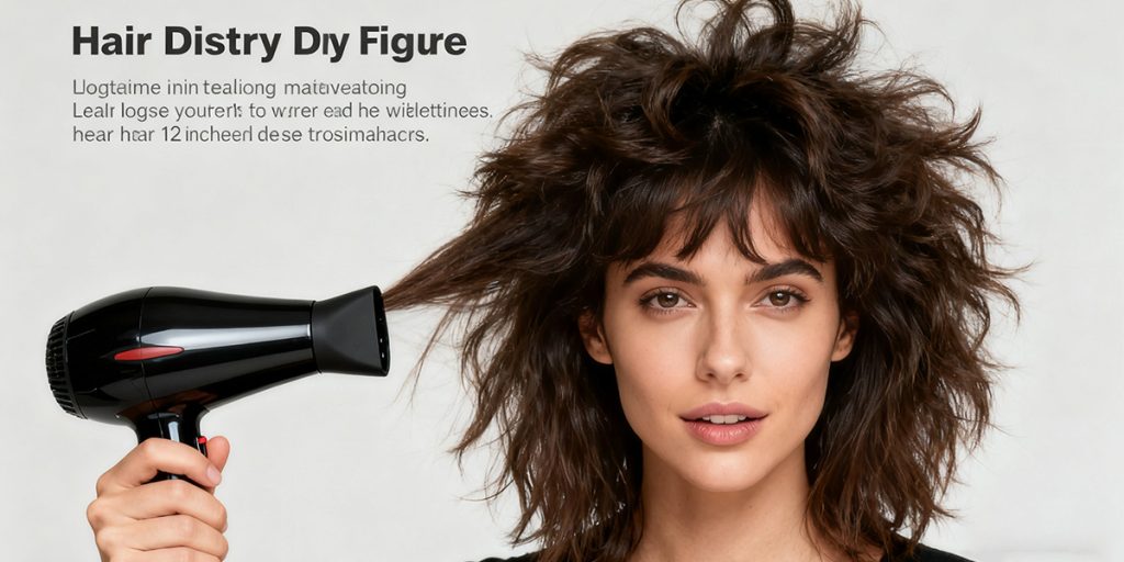 6 correct ways to use hair fibers. 4 Dry your hair with a hairdryer 12 inches from your hair