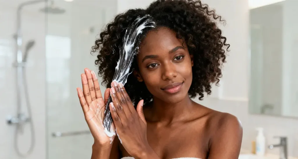 OEM Curl Defining Cream: Formulas for Salon-Quality Results Using the flat of your palm, smooth the cream onto a strand of hair, gently massaging upwards to encourage curls