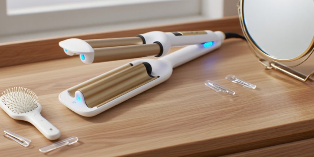 1 Article Teaches You How to DIY Curly Hair 6 egg roll hair waving iron