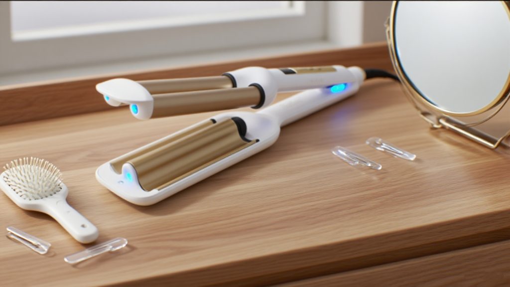 egg roll hair waving iron
