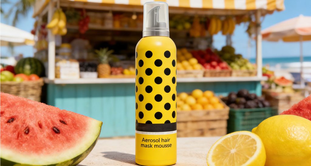 Aerosol Aluminum Cans vs. Regular Plastic Spray Bottle: Aerosol Effect Comparison 1 Aerosol hair mask mousse