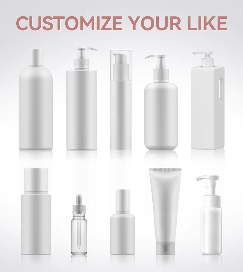 Natural Hair Oil 10 Customizable general packaging for cosmetics