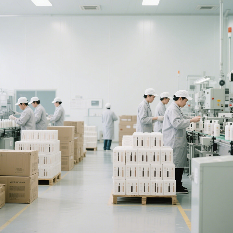 Hair care product production workshop