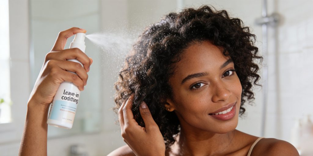 A Holiday Hair Guide. 4 Keep a leave-in conditioner in your bag. Spritz it on after washing or whenever hair feels dry