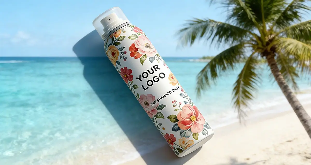 Aerosol Aluminum Cans vs. Regular Plastic Spray Bottle: Aerosol Effect Comparison Private label dry shampoo