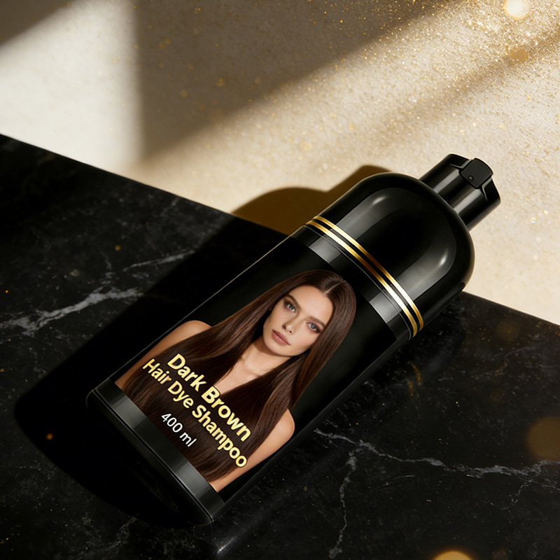 bubble mousse hair dye shampoo