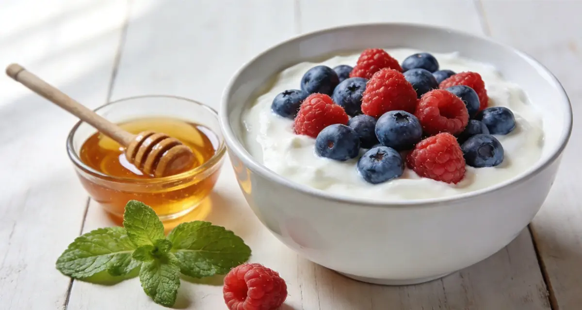 8 Delicious Foods to Transform Your Hair Greek yogurt and blueberries can promote healthy hair