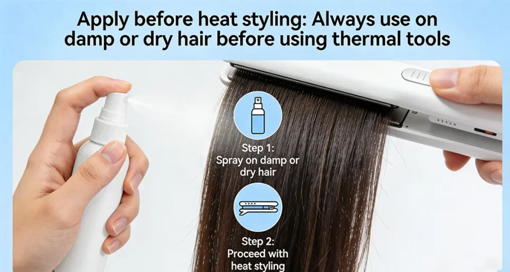 7 Key Things to Know About Natural Heat Protection Spray Usage Precautions for Heat Protection Spray