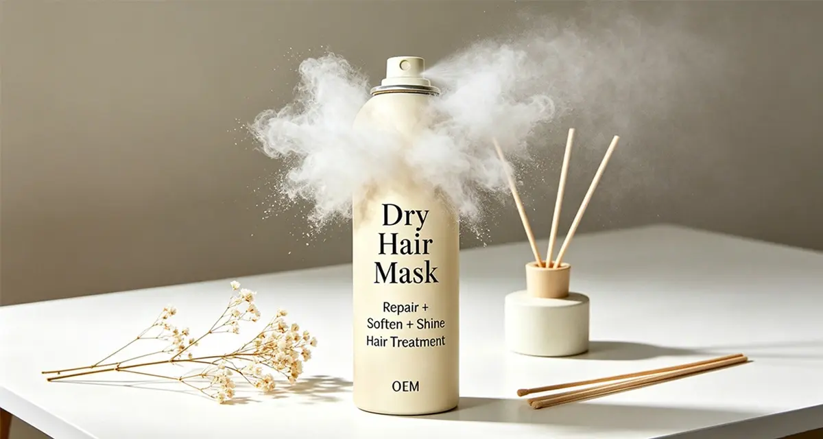 3 key breakthroughs! Formulator-tested: Dry Hair Mask Aerosol dry hair mask spray aerosol