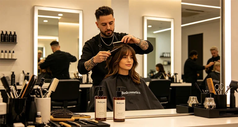 Salon private label hair care products