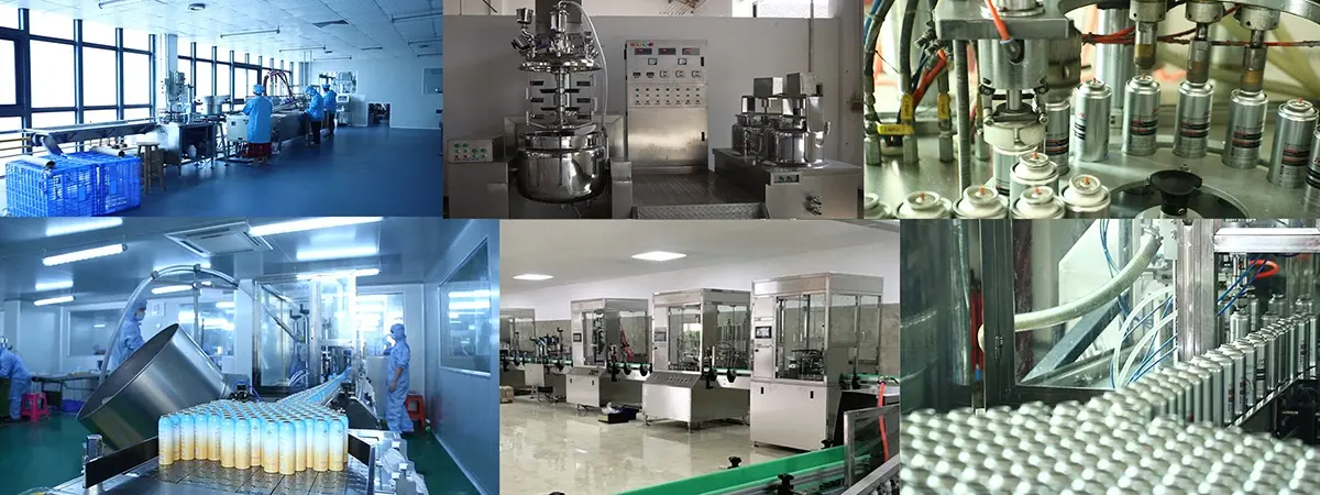 Private Label hair care Advanced Aerosol & Cosmetic Production Lines