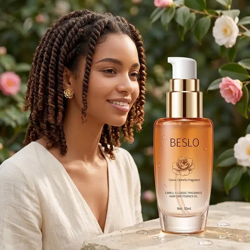 Camellia Hair Elixir Manufacturing & Custom Formulation Luxury-Hair-Glossing-Fluid-OEM