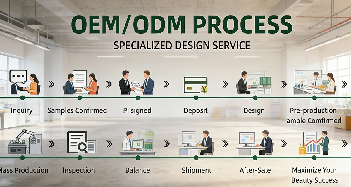 OEM Hair Products OEMODM Hair Care Products PROCESS