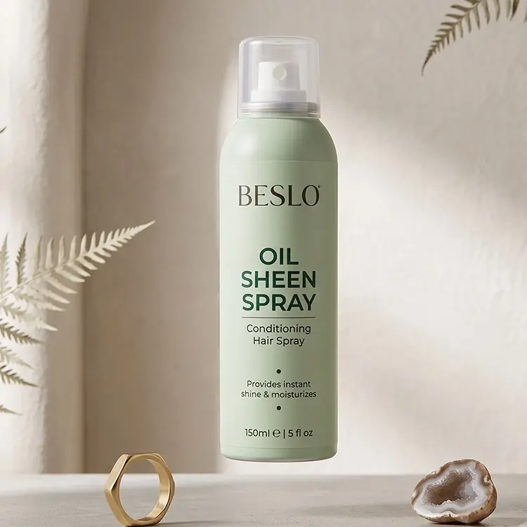 Oil Sheen Spray Manufacturer | Professional Weightless Gloss Spray OEM Private-label-hair-oil-sheen-spray