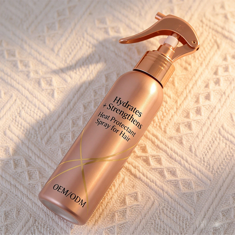 Private Label hair care heat protectant spray