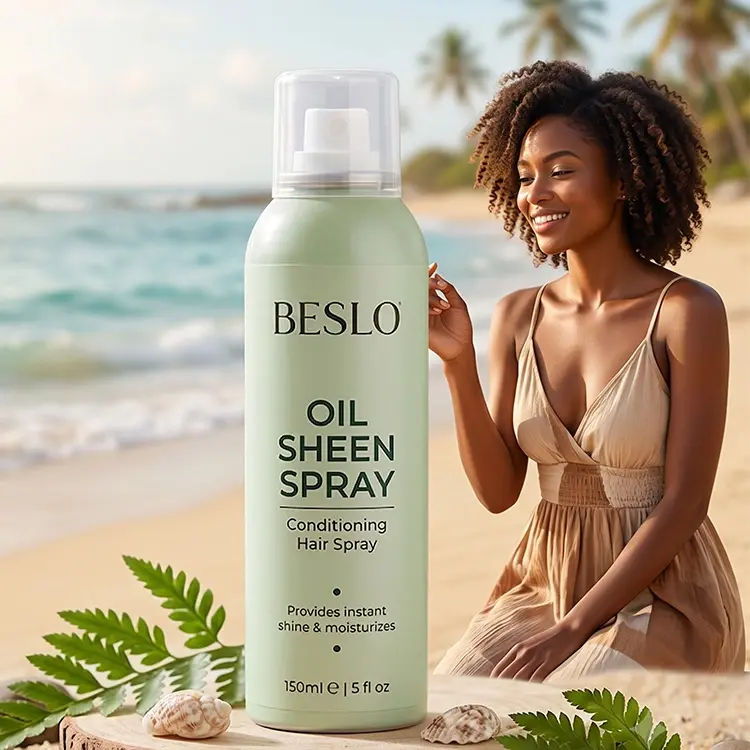 Oil Sheen Spray Manufacturer | Professional Weightless Gloss Spray OEM oil-sheen-hair-spray