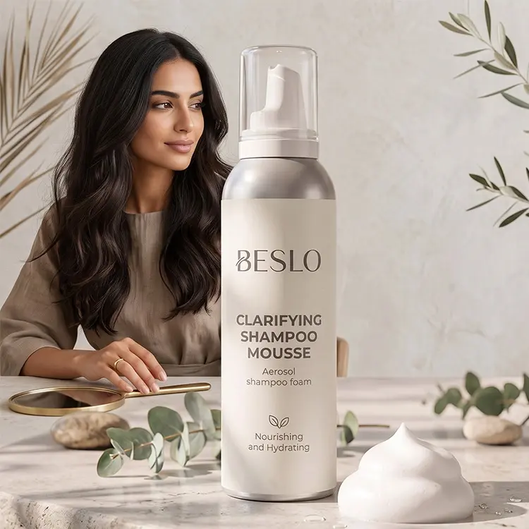 Bulk Clarifying Shampoo Mousse Production for Global Export shampoo-mousse-foam