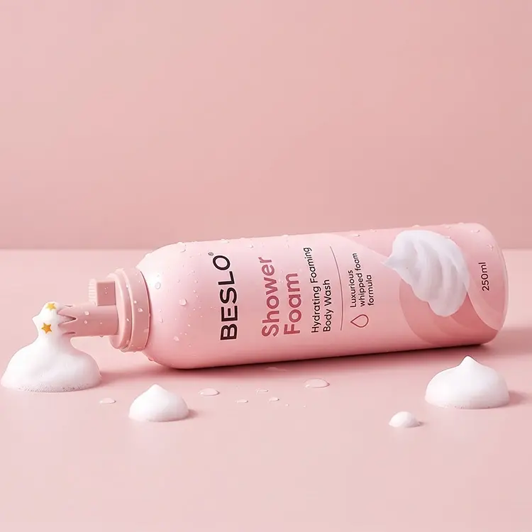 Custom Shower Foam & Foaming Body Wash Contract Manufacturing Aerosol Body Wash Mousse OEM