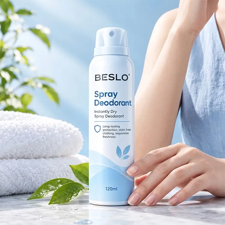 Private Label Spray Deodorant Supplier Antiperspirant and Deodorant Spray Factory