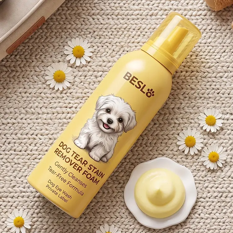 Private Label Dog Tear Stain Remover Foam Dog Tear Stain Remover Manufacturer