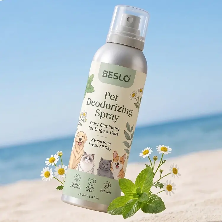 Custom Pet Deodorizing Spray Manufacturer & Turnkey Aerosol OEM/ODM Dog and Cat Odor Eliminator Wholesale