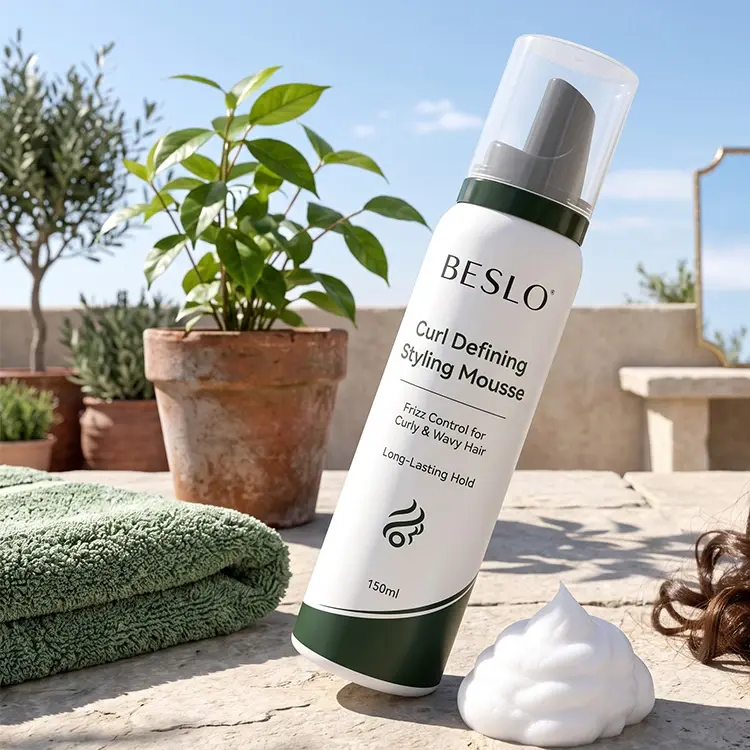 Private Label Aerosol Cosmetics Manufacturer OEM Curl Defining Mousse