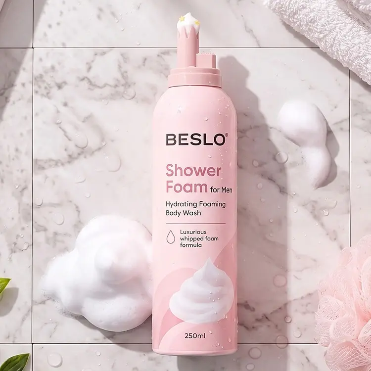 Custom Shower Foam & Foaming Body Wash Contract Manufacturing Private Label Foaming Body Wash