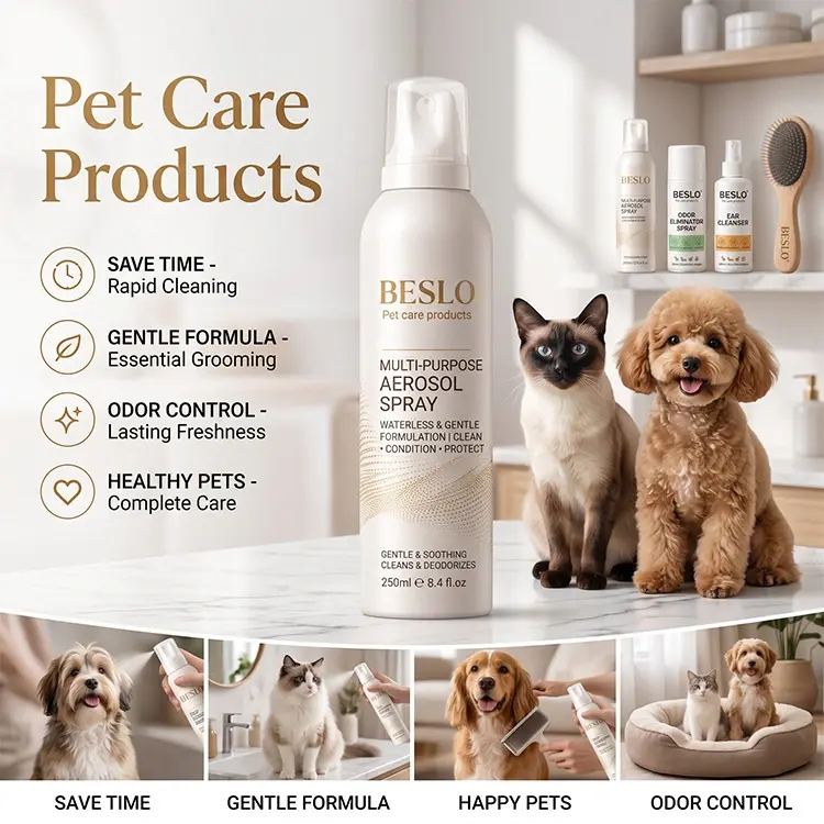 Private Label Pet Grooming Products: Gentle, Lick-Safe & Clean Care OEM Private Label Pet Grooming Products