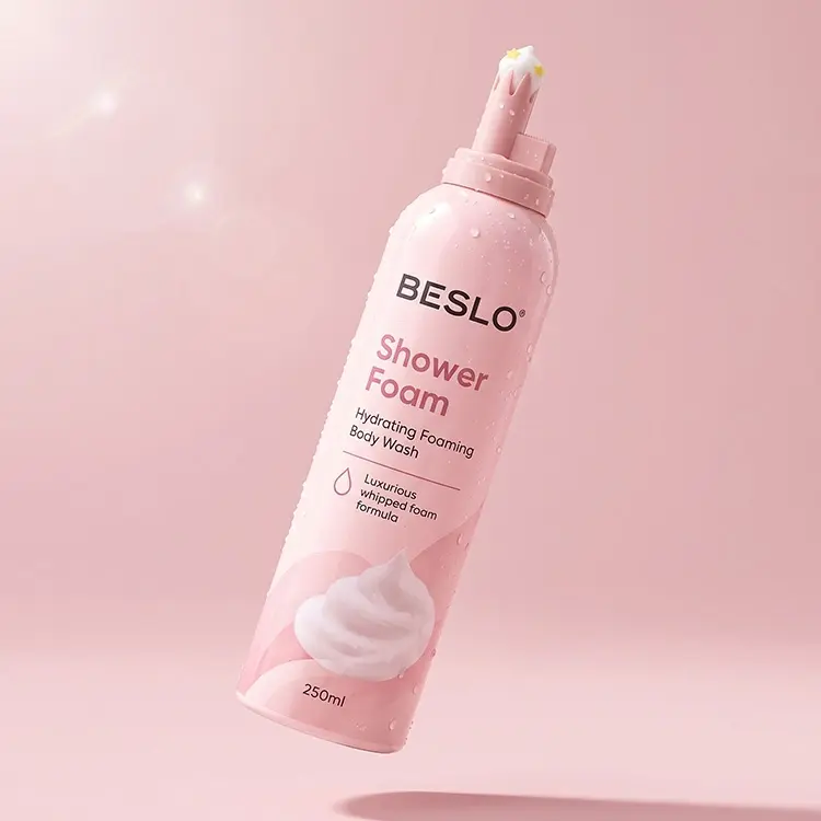 Custom Shower Foam & Foaming Body Wash Contract Manufacturing Private Label Shower Foam