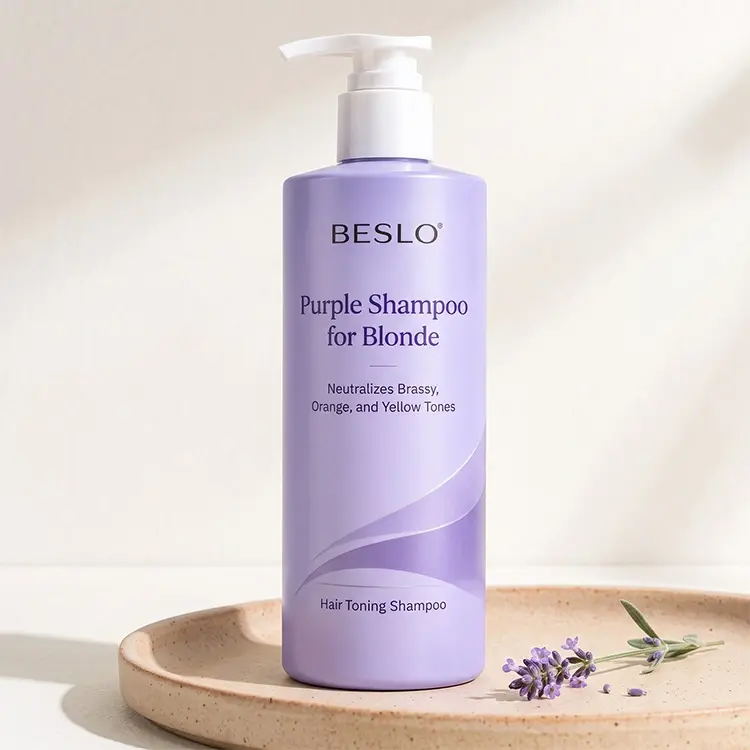 Custom Purple Shampoo oem Manufacturer Private Label Purple Shampoo