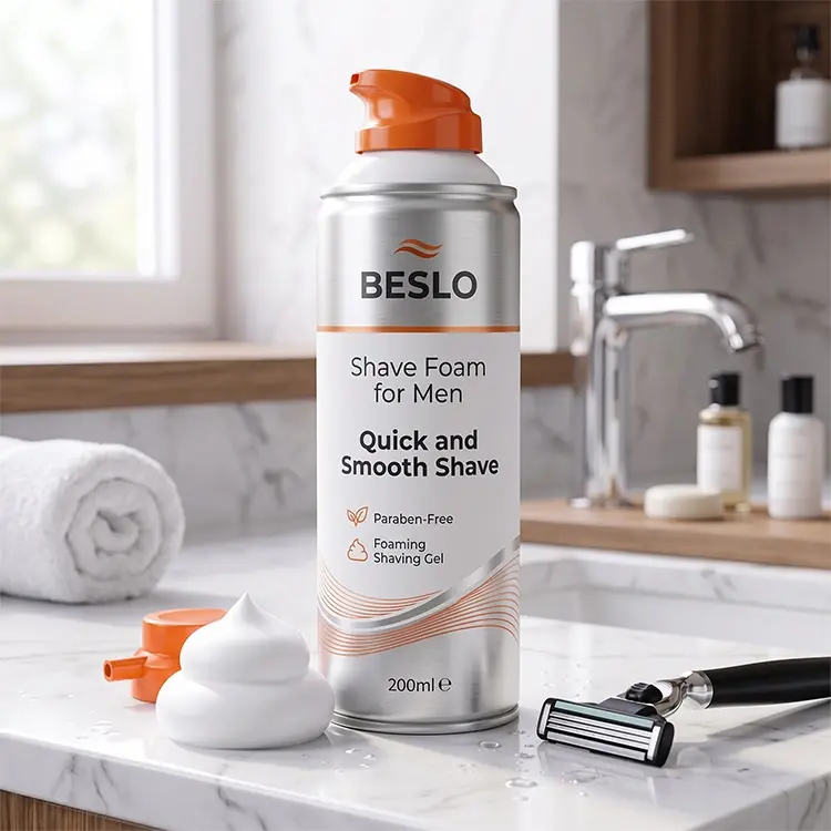Custom Shaving Foam Manufacturer | Private Label Aerosol Shave Products private label shaving foam