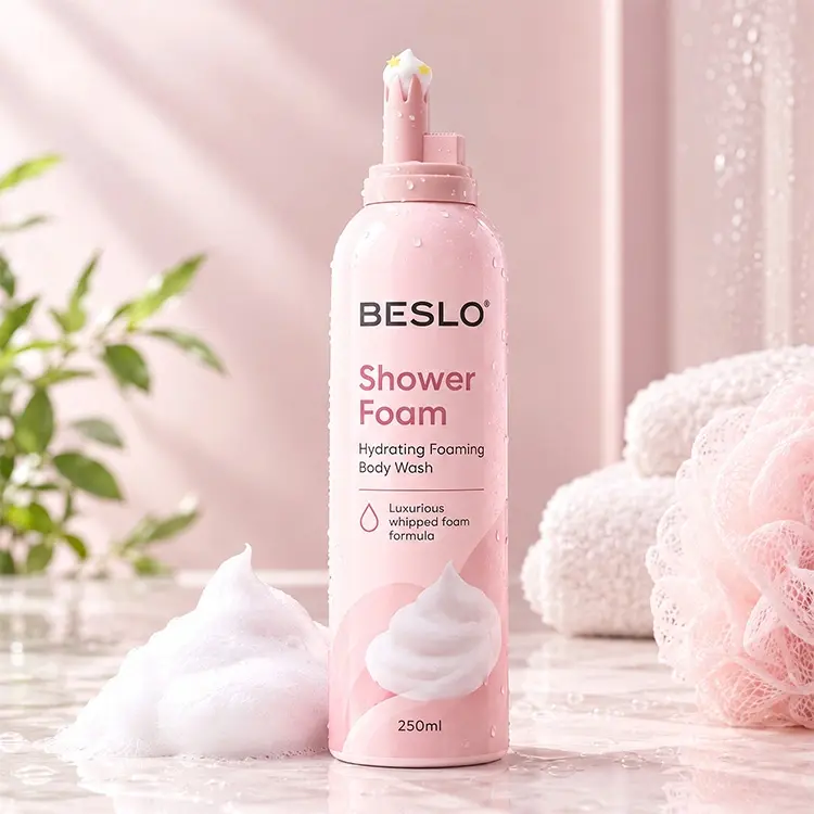 Private Label Personal Care Products Shower foam manufacturer