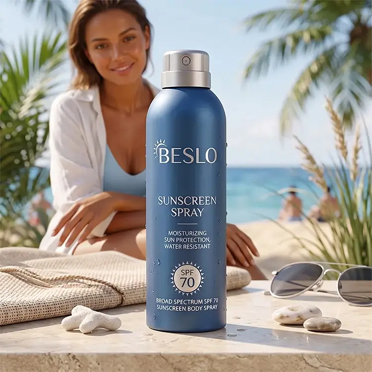 Private Label Sunscreen Spray & Mousse broad spectrum sunscreen spray supplier