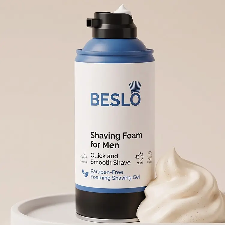 Custom Shaving Foam Manufacturer | Private Label Aerosol Shave Products Private Label Shaving Foam