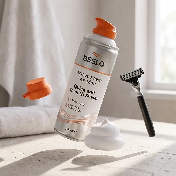 Custom Shaving Foam Manufacturer | Private Label Aerosol Shave Products shaving products men